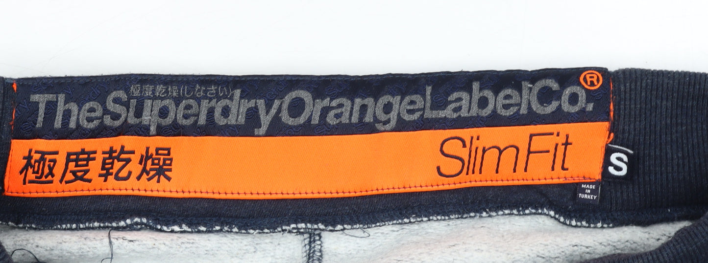 Superdry Men's Blue Slim Fit Joggers Size S