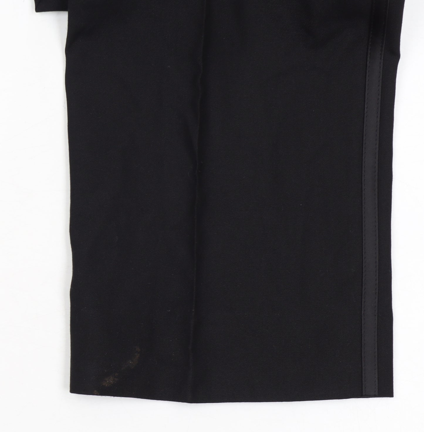 Next Men's Black Dress Pants 38W 31L Straight Leg Formal Trousers