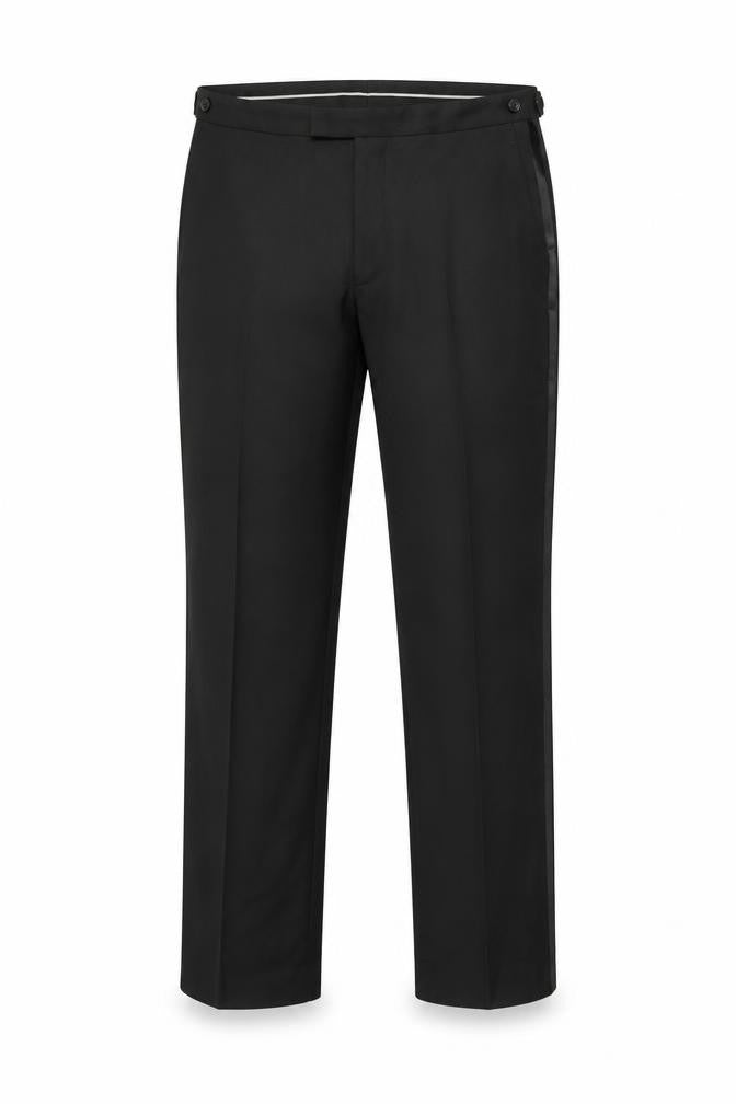 Marks and Spencer Men's Black Regular Fit Dress Trousers 30 Short