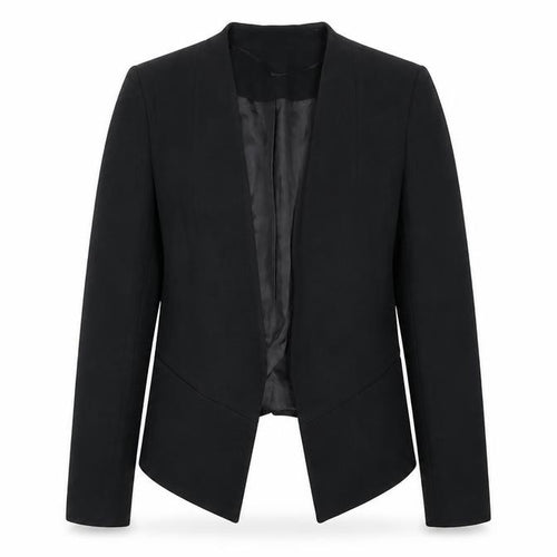 Topshop Women Black UK 8 Tailored Suit Jacket Viscose Blend