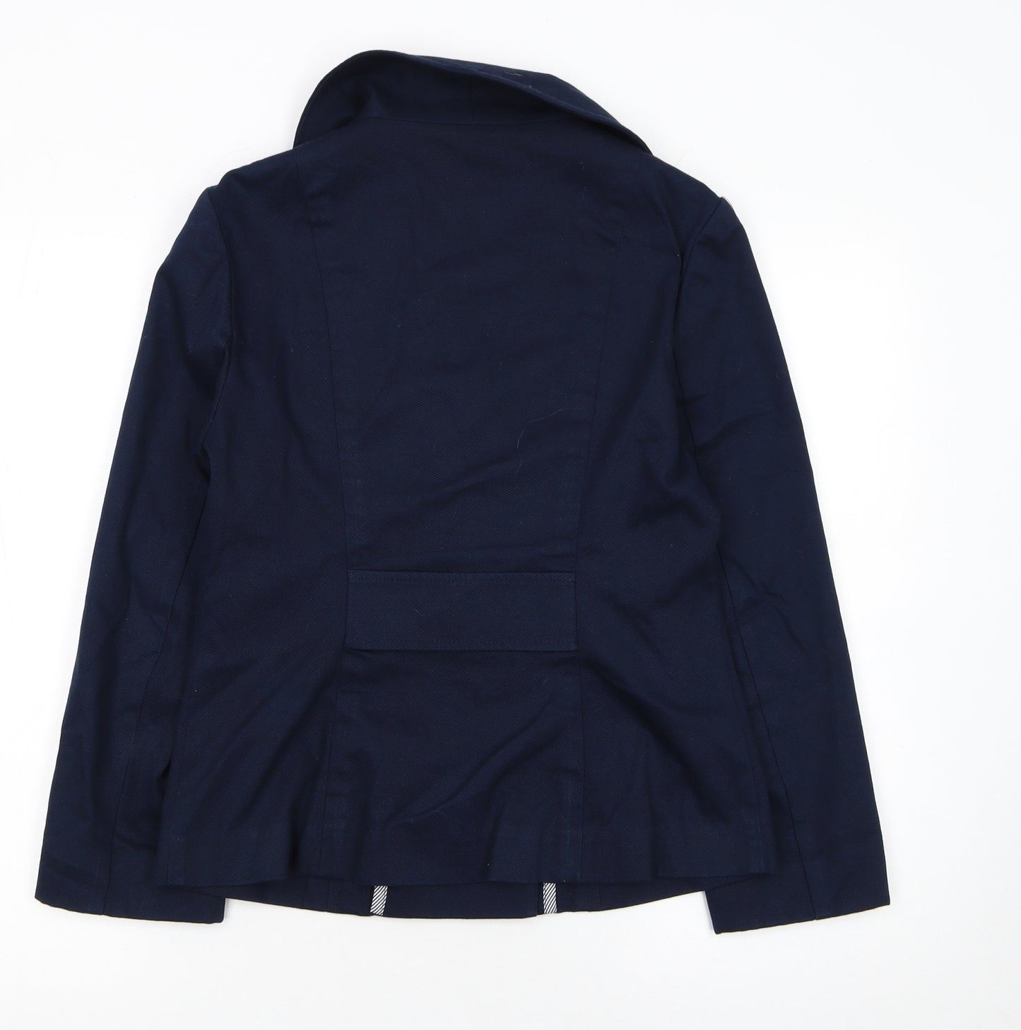 Principles by Ben de Lisi Women's Blue Size 12 Double-Breasted Blazer