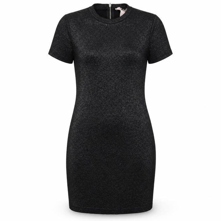 Forever 21 Women Black Small Bodycon Knee Length Party Dress
