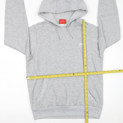 Slazenger Mens Grey XS Pullover Hoodie with Logo Pocket