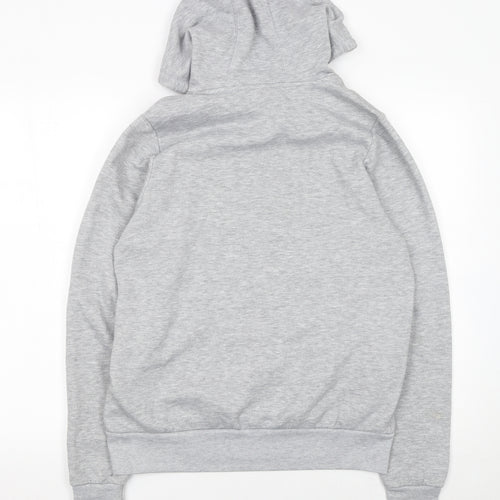 Slazenger Mens Grey XS Pullover Hoodie with Logo Pocket
