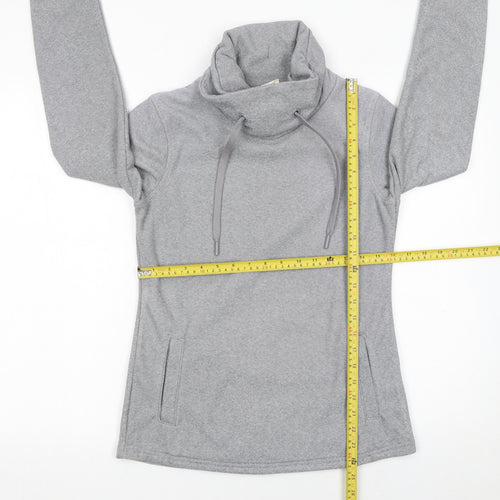 Mountain Warehouse Women Grey Size 16 Cowl Neck Pullover Sweatshirt