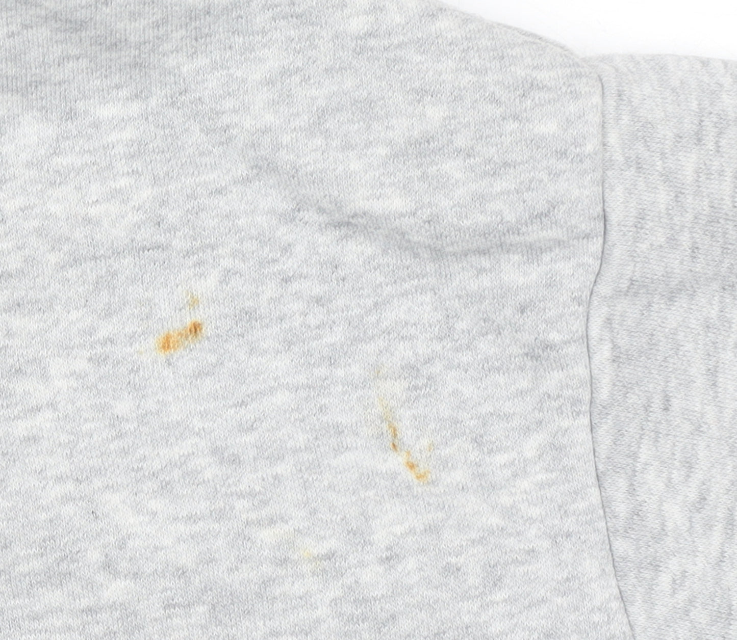 Puma Womens Grey Hoodie Pullover Medium Logo Cotton Blend