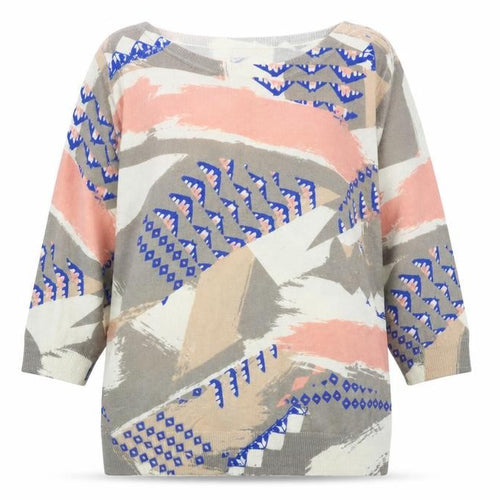 Marks and Spencer Women’s Multicoloured Size 16 Crew Neck Acrylic Jumper