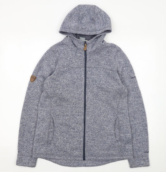 Trespass Women's Blue Full Zip Hooded Fleece Jacket XL UK16