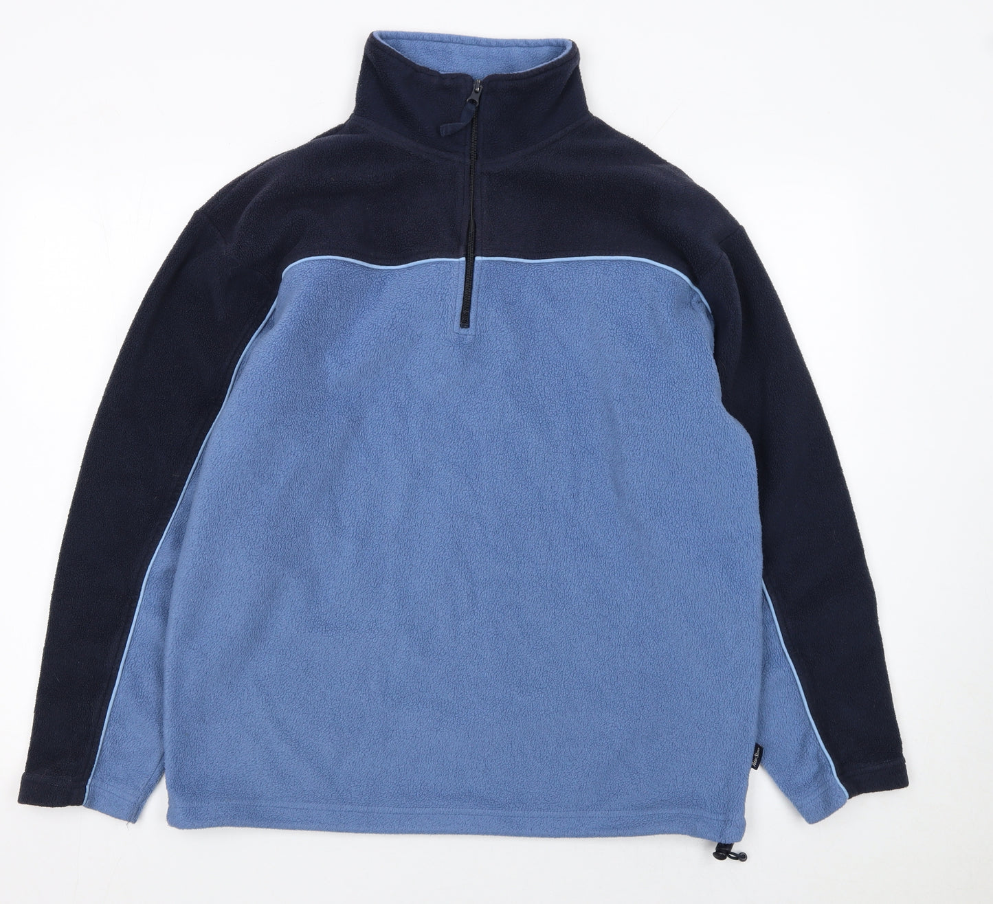 Peter Storm Mens Blue Fleece Pullover Sweatshirt Large Outdoor