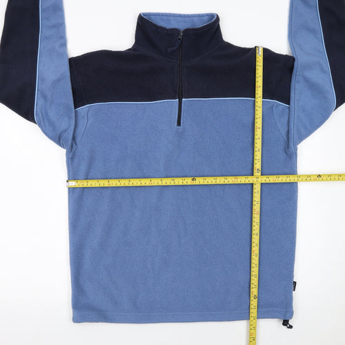 Peter Storm Mens Blue Fleece Pullover Sweatshirt Large Outdoor