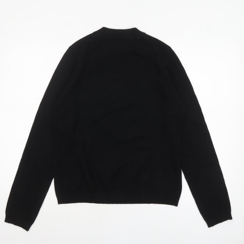 Marks and Spencer Women’s Black Cashmere Dance Pullover Jumper M