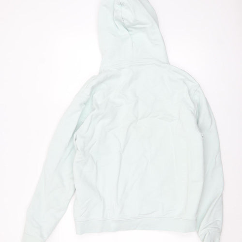 The Kooples Men's White Pullover Hoodie Size M Cotton Fleece