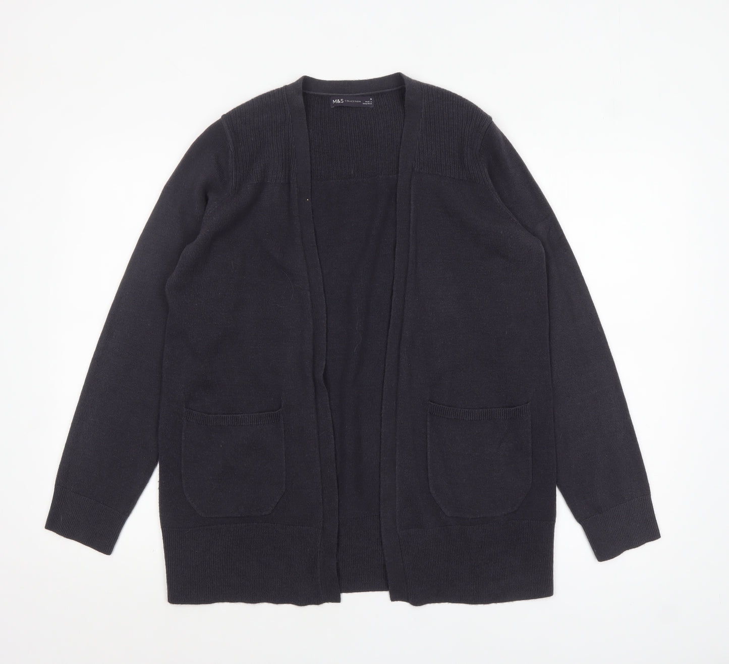 Marks and Spencer Women’s Black Knit Long Sleeve Cardigan M