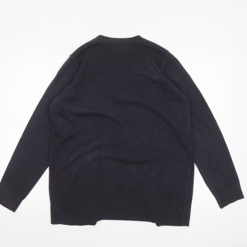 Marks and Spencer Women’s Black Knit Long Sleeve Cardigan M