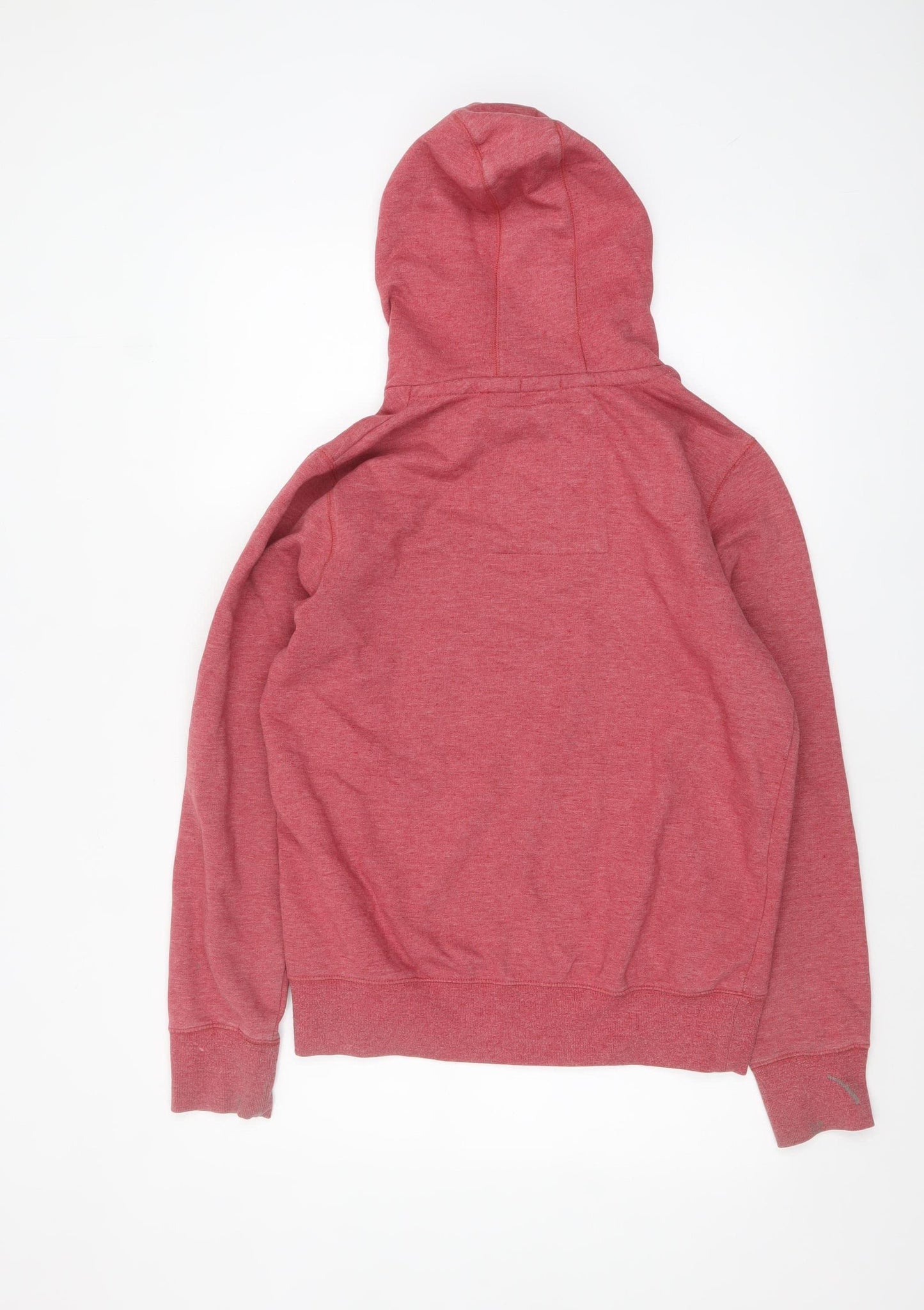 Tokyo Laundry Men's Red Pullover Hoodie Medium Graphic Fleece Sweatshirt