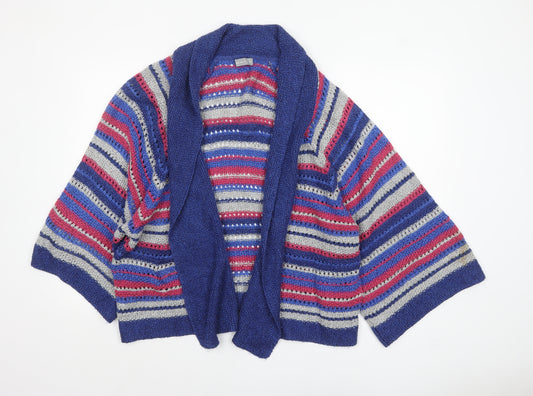 Marks and Spencer Per Una Women's Multicoloured XL Open-Knit Cardigan