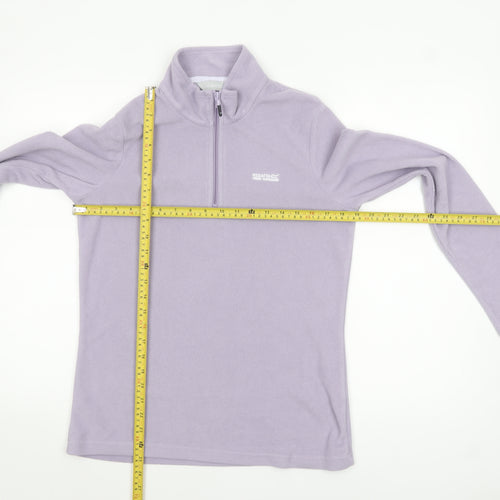 Regatta Great Outdoors Women’s Lilac 1/2 Zip Fleece Sweatshirt UK 10