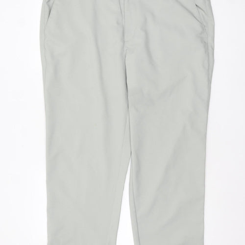 PING Mens Grey SensorCool Chino Trousers Size L W40 L31