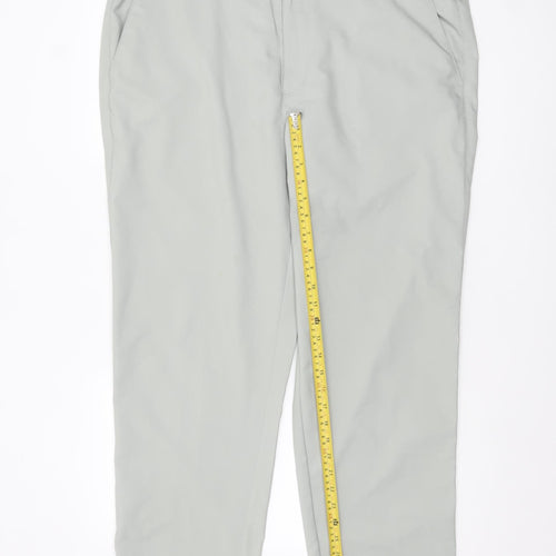 PING Mens Grey SensorCool Chino Trousers Size L W40 L31
