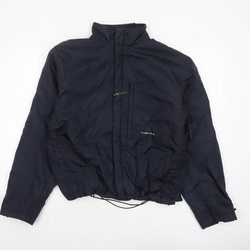 DKNY Jeans Men Blue L Puffer Jacket Nylon Winter Zip Up