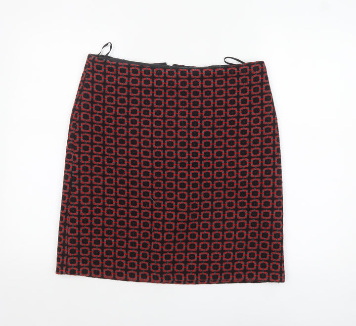 Marks and Spencer Women’s Multicoloured Size 12 Tweed Pencil Skirt