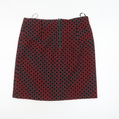 Marks and Spencer Women’s Multicoloured Size 12 Tweed Pencil Skirt