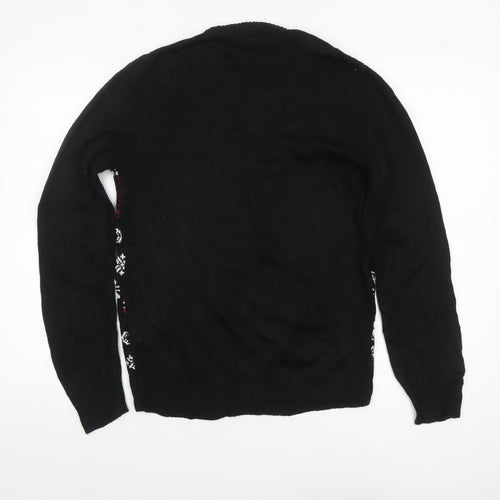 Star Wars Men's Black XS Christmas Darth Vader Jumper