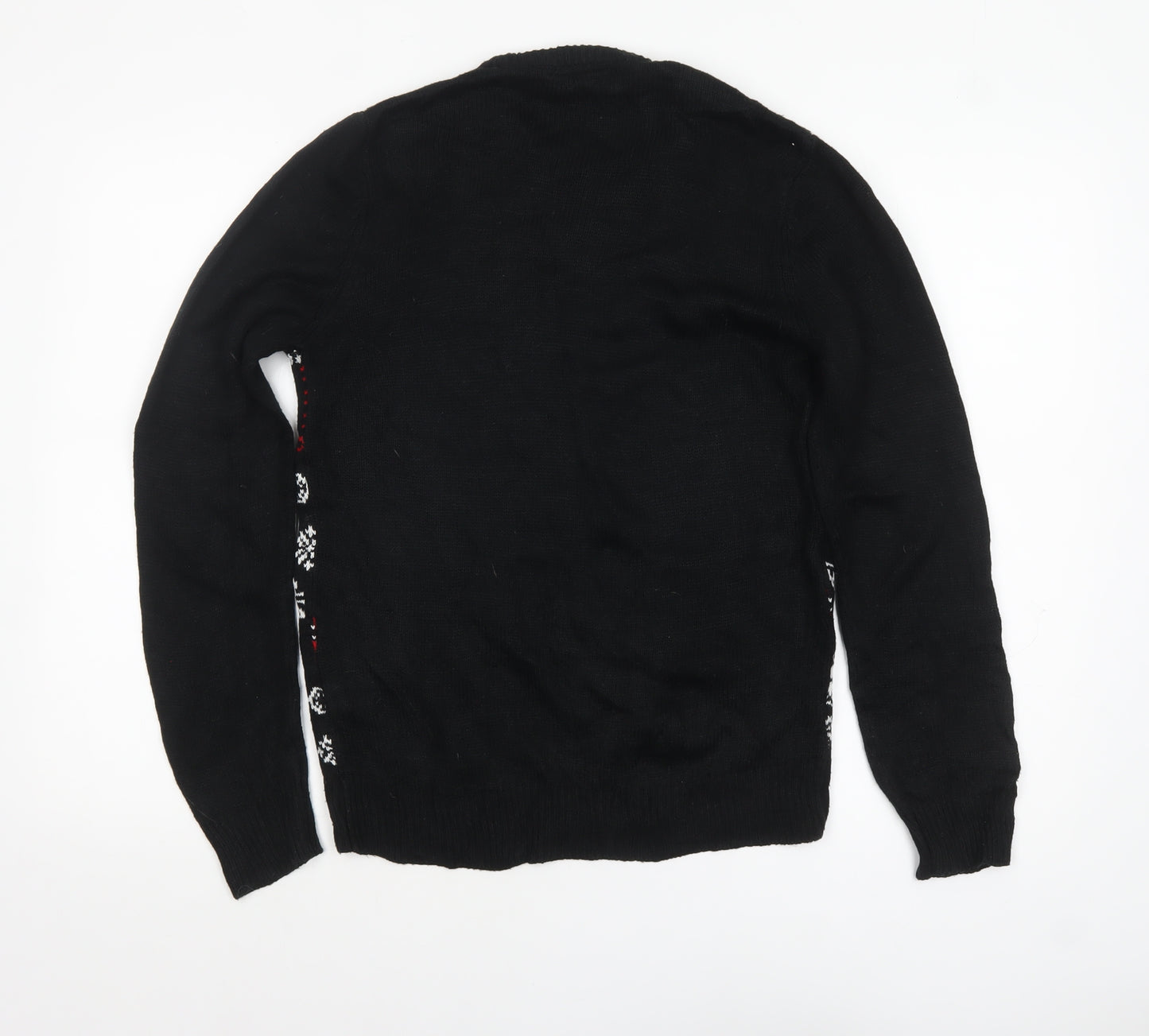 Star Wars Men's Black XS Christmas Darth Vader Jumper