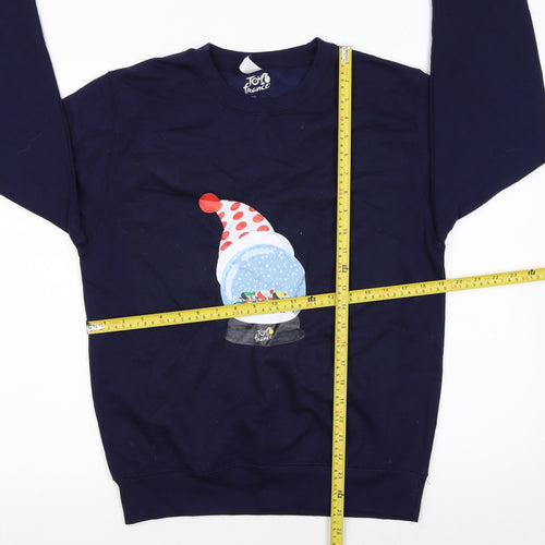 Tour de France Navy Sweatshirt Women S Pullover Christmas Graphic Print