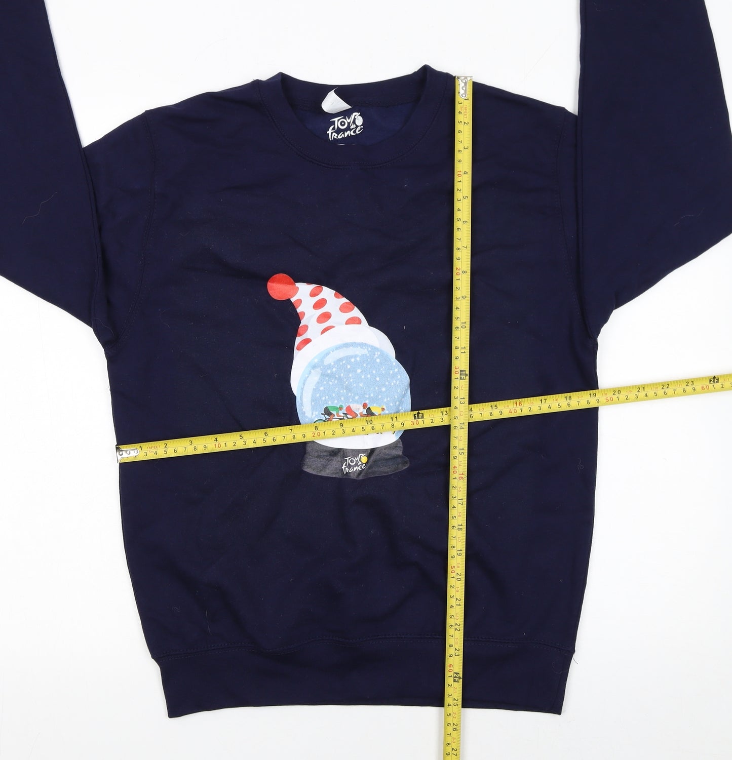 Tour de France Navy Sweatshirt Women S Pullover Christmas Graphic Print