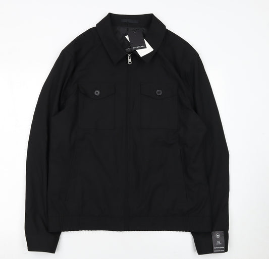 Marks and Spencer Men’s Black L Regular Stretch Performance Jacket
