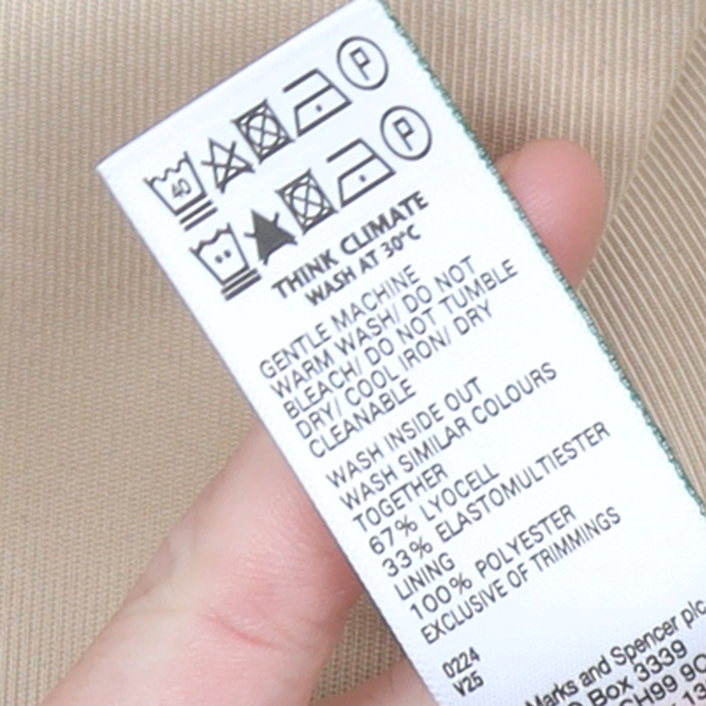 Marks and Spencer Women Beige Blazer Size 22 Single-Breasted Jacket