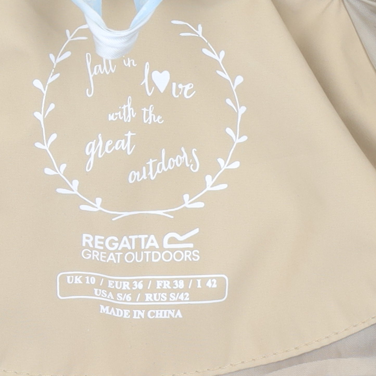 Regatta Womens Beige Size 10 Mid-Length Belted Trench Coat