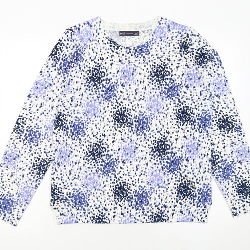 Marks and Spencer Women's Multicoloured Size 12 Pullover Jumper