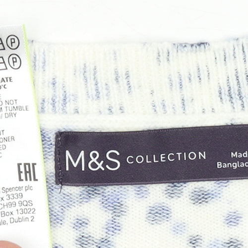 Marks and Spencer Women's Multicoloured Size 12 Pullover Jumper