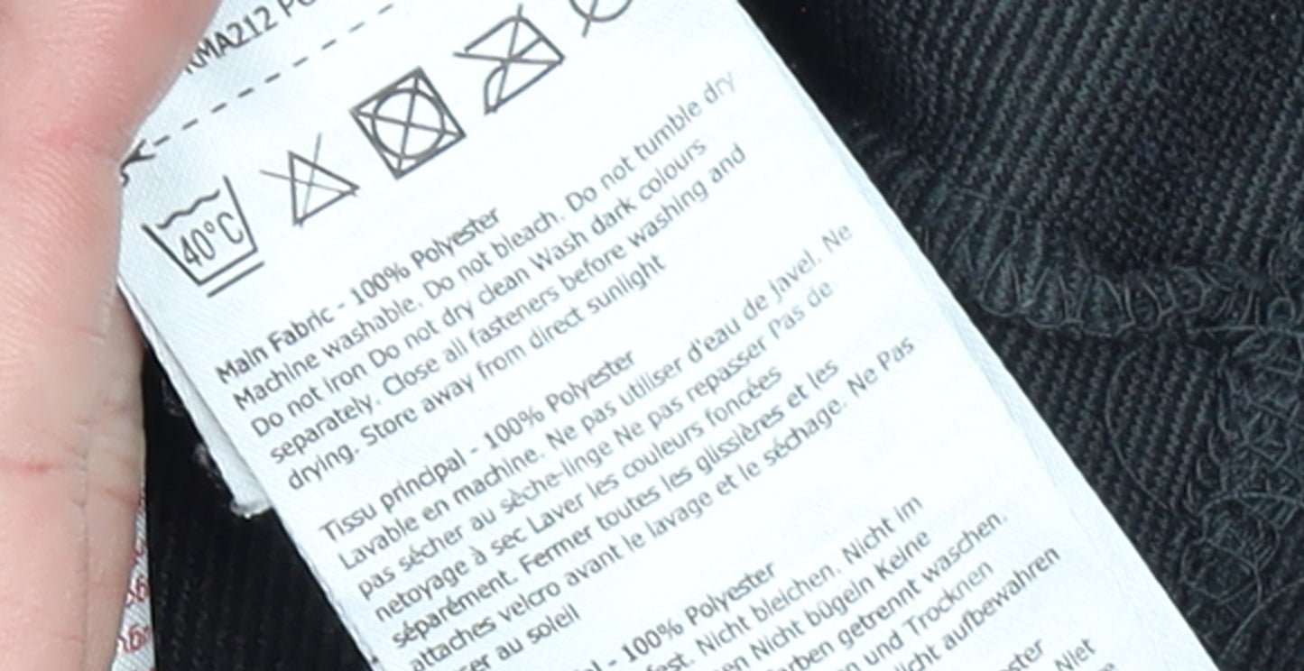 Regatta Men's Black Fleece 1/2 Zip Pullover Sweatshirt L