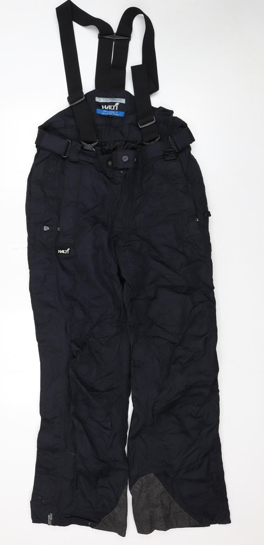 Halti Men's Black L Snow Pants Waterproof Insulated Ski Trousers