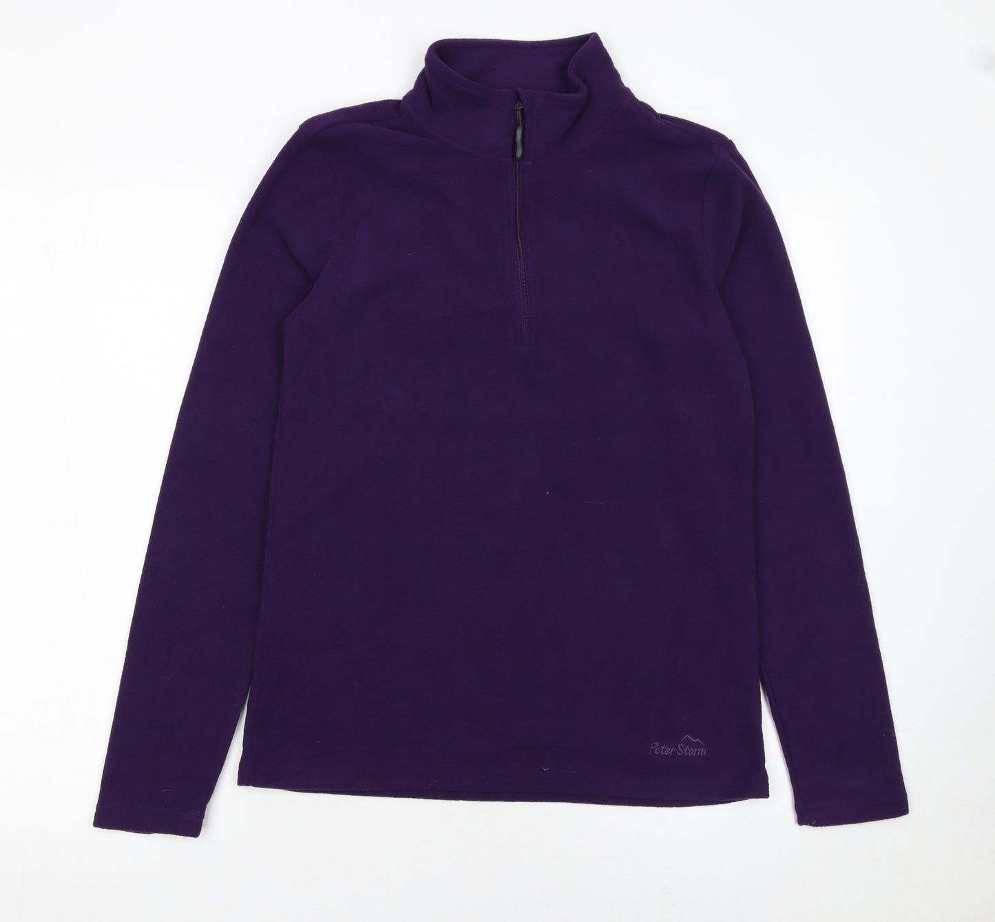 Peter Storm Women's Purple Fleece Pullover Sweatshirt Size 10