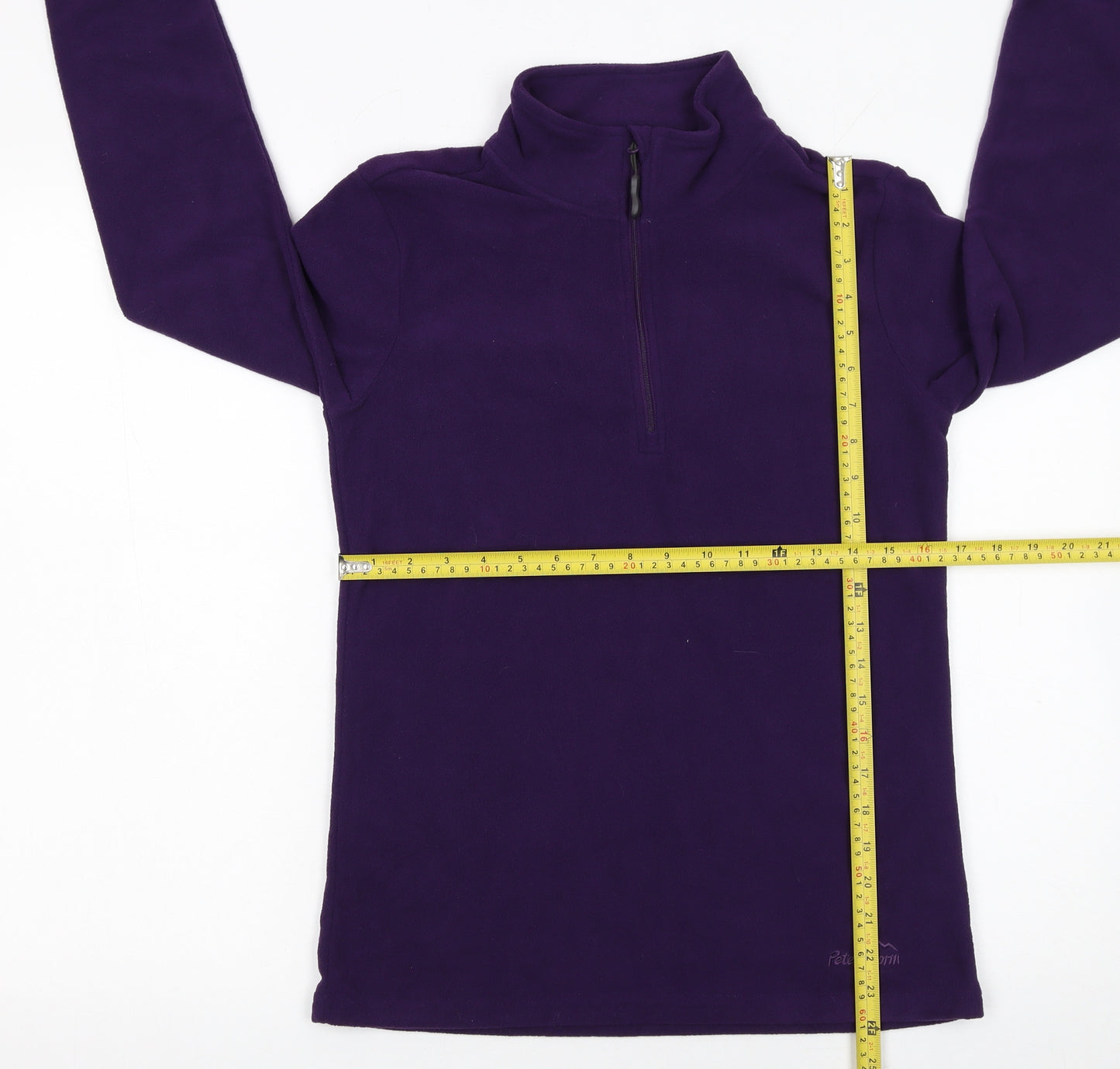 Peter Storm Women's Purple Fleece Pullover Sweatshirt Size 10