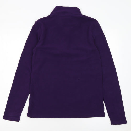 Peter Storm Women's Purple Fleece Pullover Sweatshirt Size 10