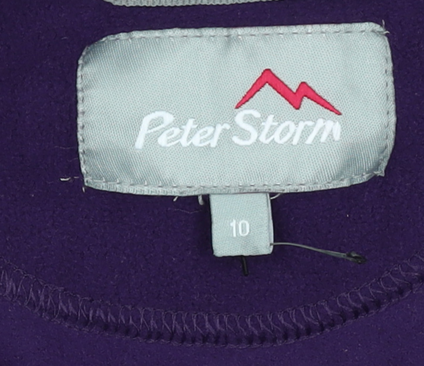 Peter Storm Women's Purple Fleece Pullover Sweatshirt Size 10