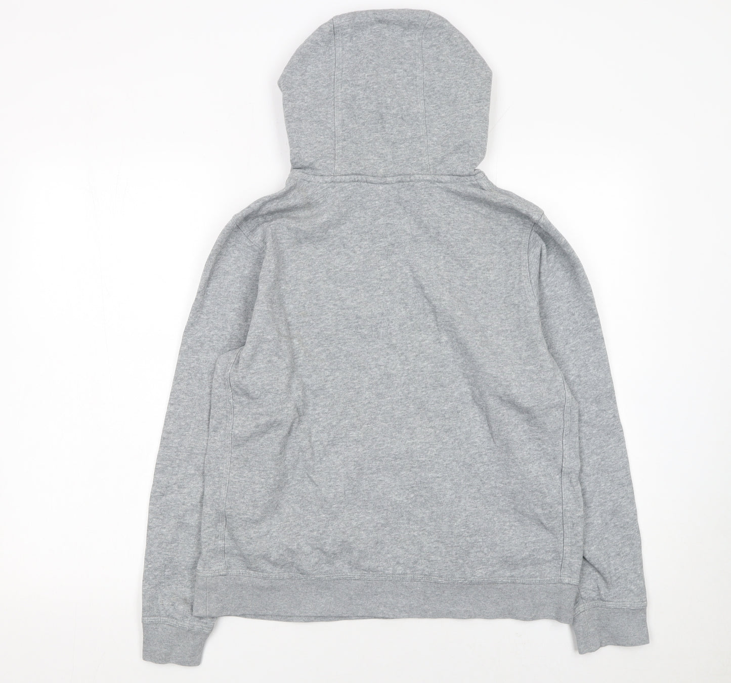 Nike Boys Grey Pullover Hoodie XL 13-15 Years Regular Fit Sportswear