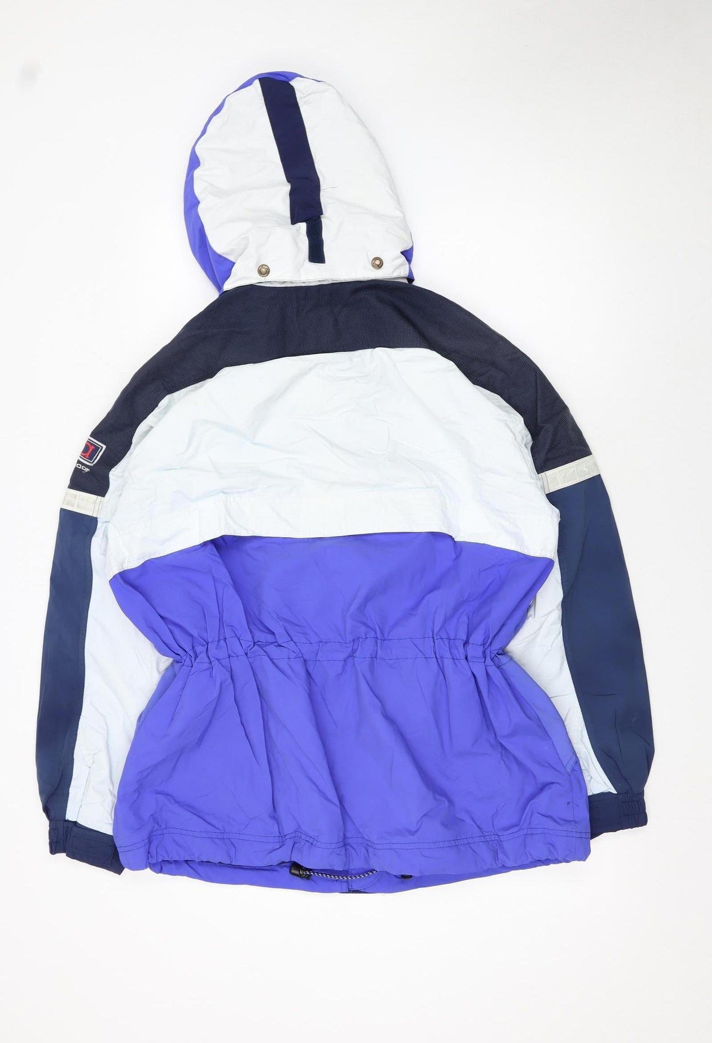 Super A by Torstai Women's Blue Size 12 Hooded Parka Jacket