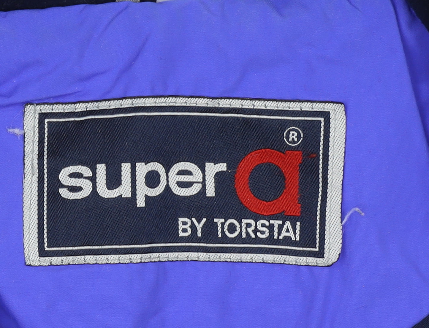 Super A by Torstai Women's Blue Size 12 Hooded Parka Jacket