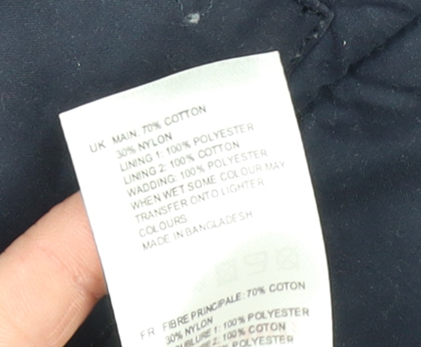 White Stuff Men's Blue Padded Bodywarmer Waistcoat Size L