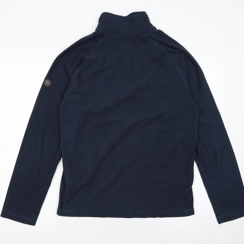 Regatta Men's Blue Fleece 1/4 Zip Pullover Sweatshirt Size M