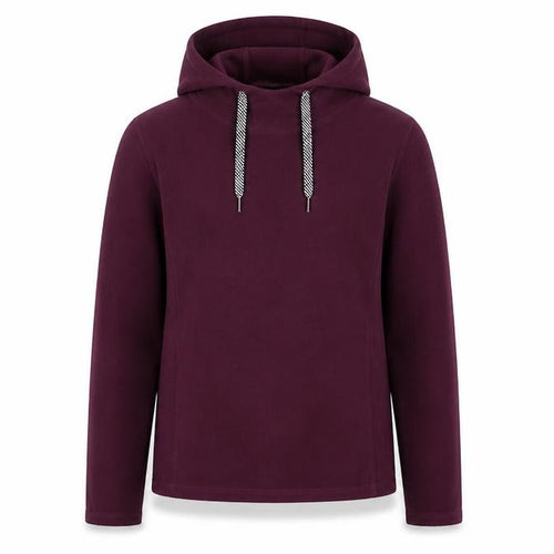 Mountain Warehouse Womens Burgundy Fleece Pullover Hoodie UK 12