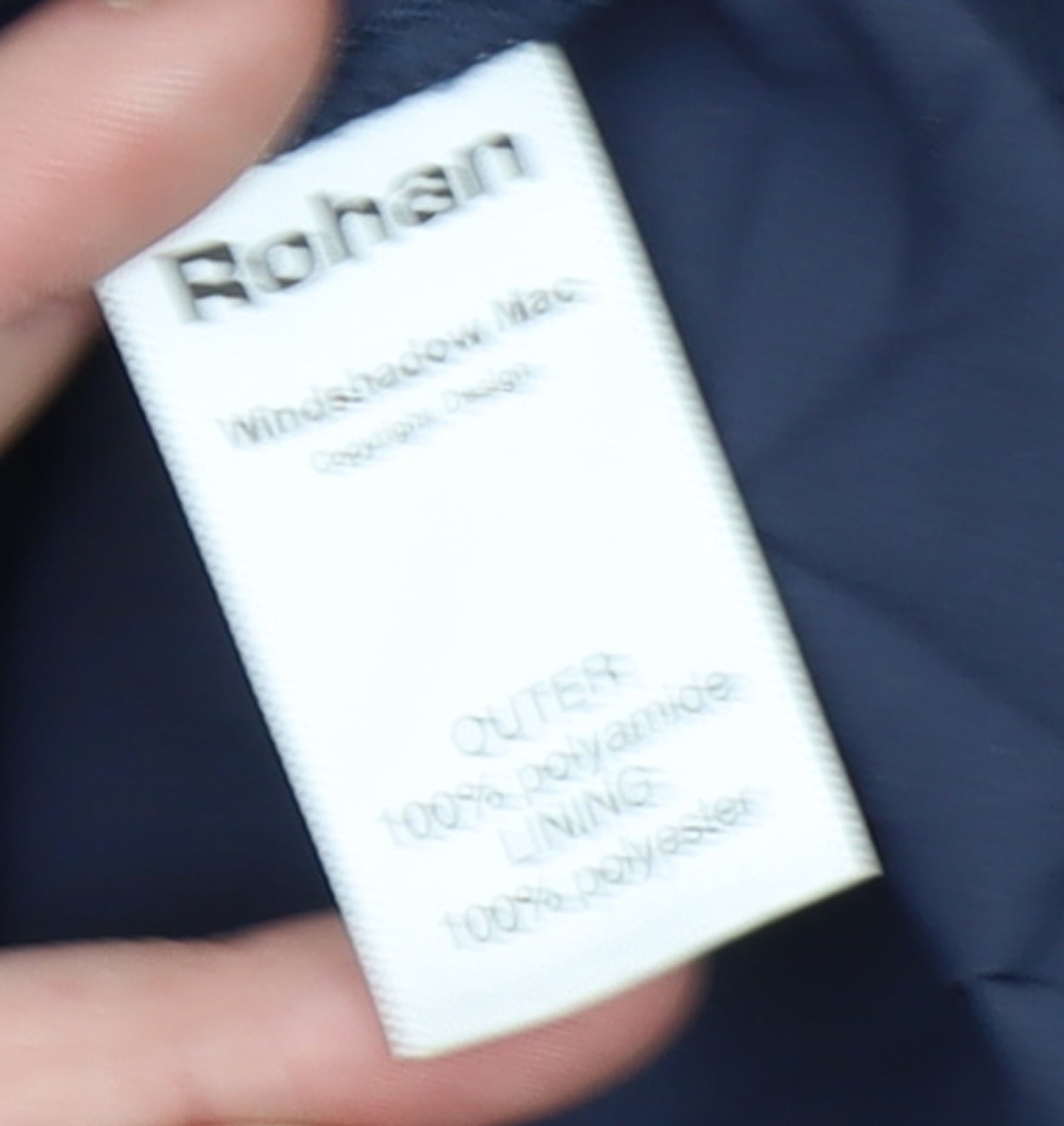 Rohan Womens Blue Waterproof Hooded Windshadow Mac Coat Size M