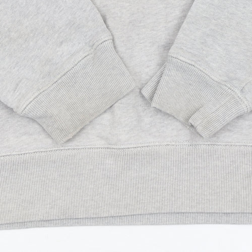 Jack Wills Men's Grey Pullover Sweatshirt M Crew Neck Logo