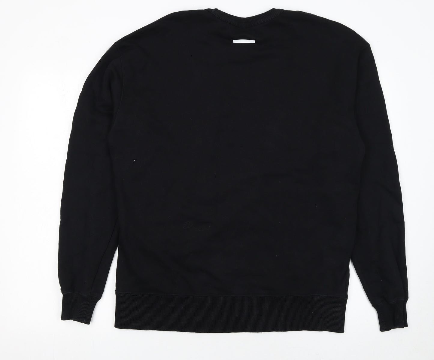 Zara Men's Black Graphic Print Pullover Sweatshirt Size M